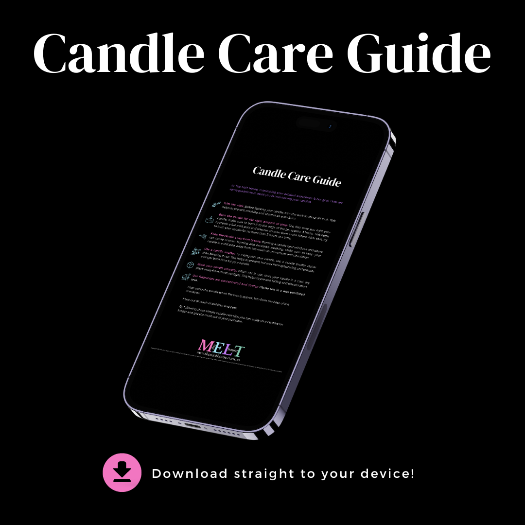 How to look after candles - Candle Care Guide